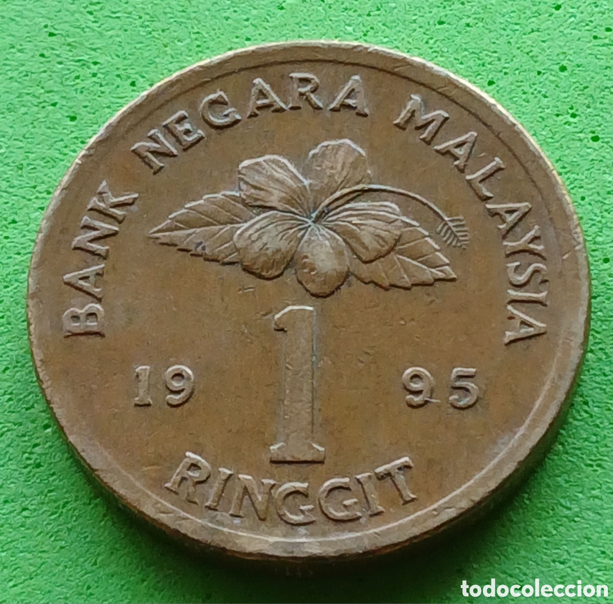 Monedas antiguas de Asia: Malasia 1 ringgit 1995 km#64