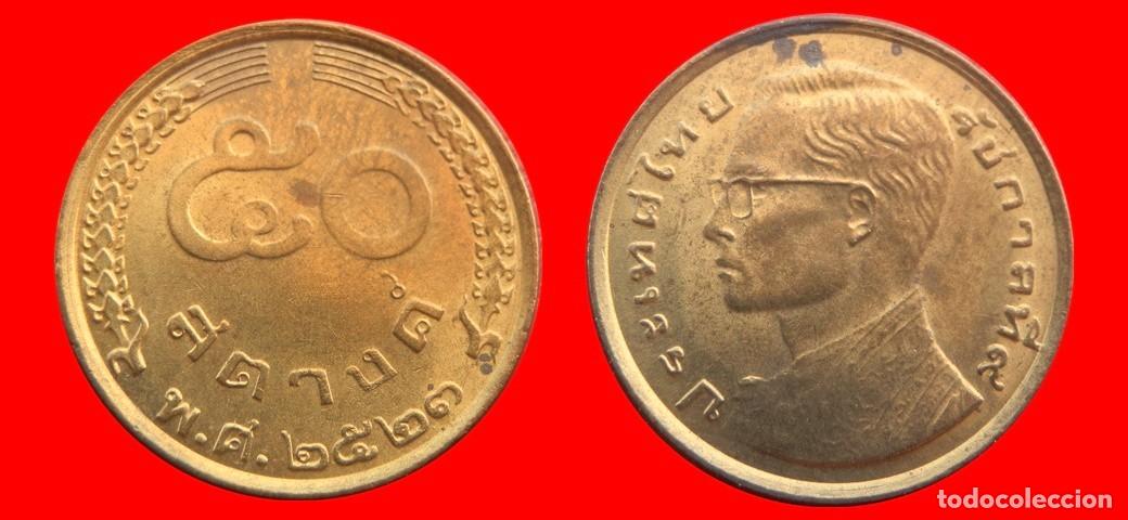 Monedas antiguas de Asia: 50 SATANG 1980 TAILANDIA-151863
