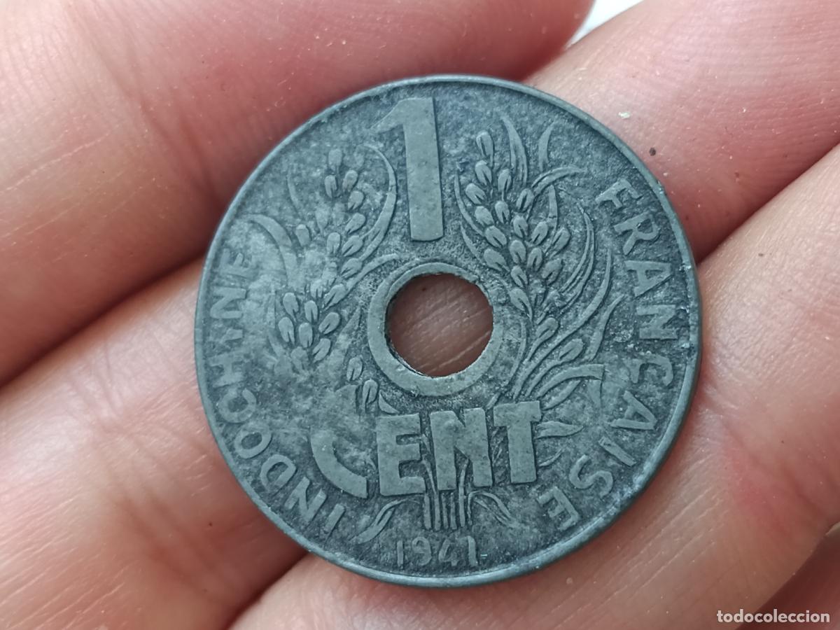 Monedas antiguas de Asia: INDOCHINA FRANCESA (1885-1954) - 1 CENTIMO 1941