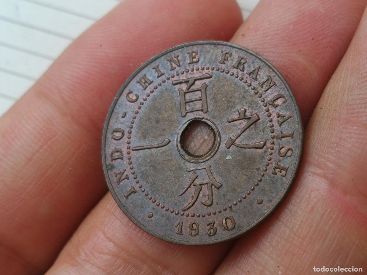 Monedas antiguas de Asia: INDOCHINA FRANCESA 1 CENT 1930 A Paris EXCELENTE ESTADO