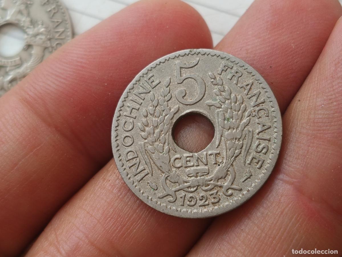 Monedas antiguas de Asia: INDOCHINA FRANCESA (1885-1954) - 5 CENTIMES/CENTIMOS 1923 - A