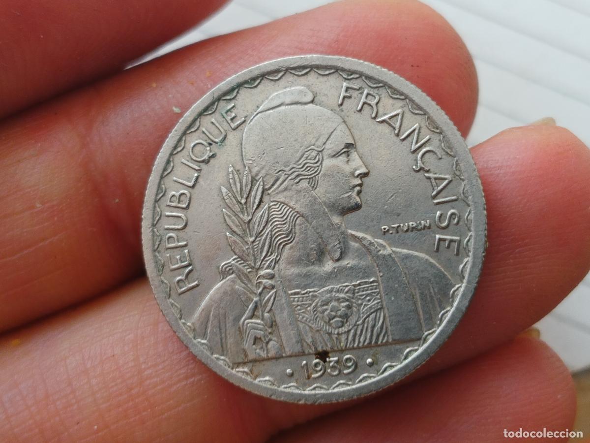 Monedas antiguas de Asia: INDOCHINA FRANCESA 20 CENTIMOS 1939