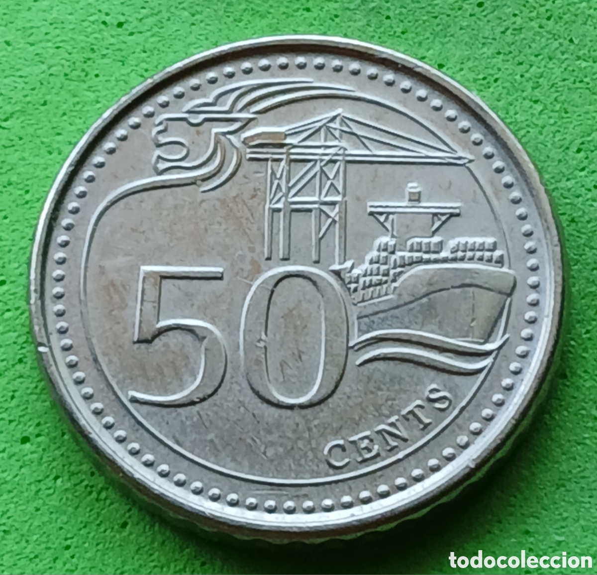 Monedas antiguas de Asia: Singapur 50 cents 2013 km#348