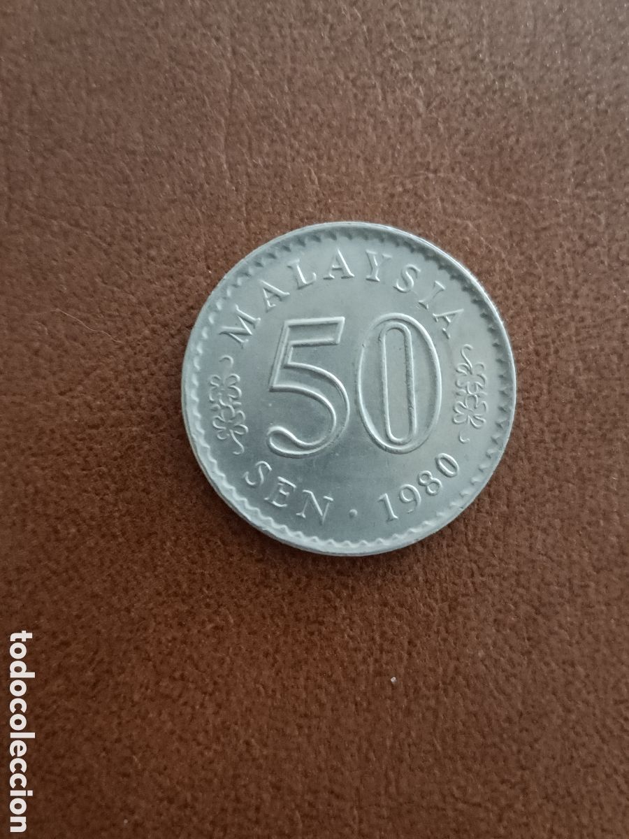 Monedas antiguas de Asia: 50 SEN 1980 - MALASIA - MALAYSIA