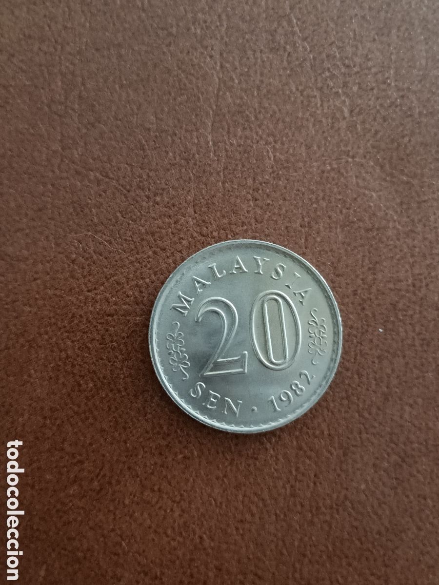 Monedas antiguas de Asia: 20 SEN 1982 - MALASIA - MALAYSIA