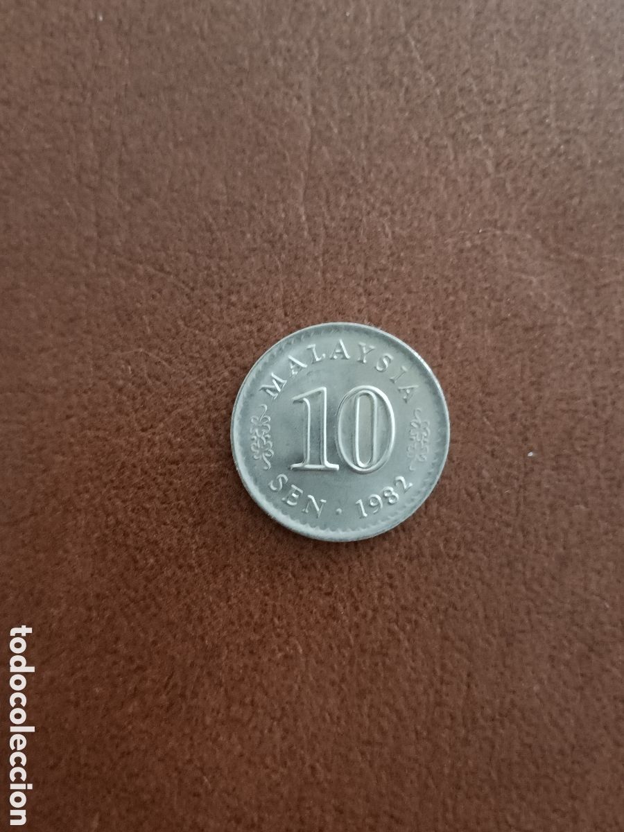 Monedas antiguas de Asia: 10 SEN 1982 - MALASIA - MALAYSIA