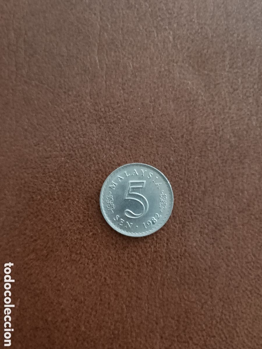 Monedas antiguas de Asia: 5 SEN 1982 - MALASIA - MALAYSIA