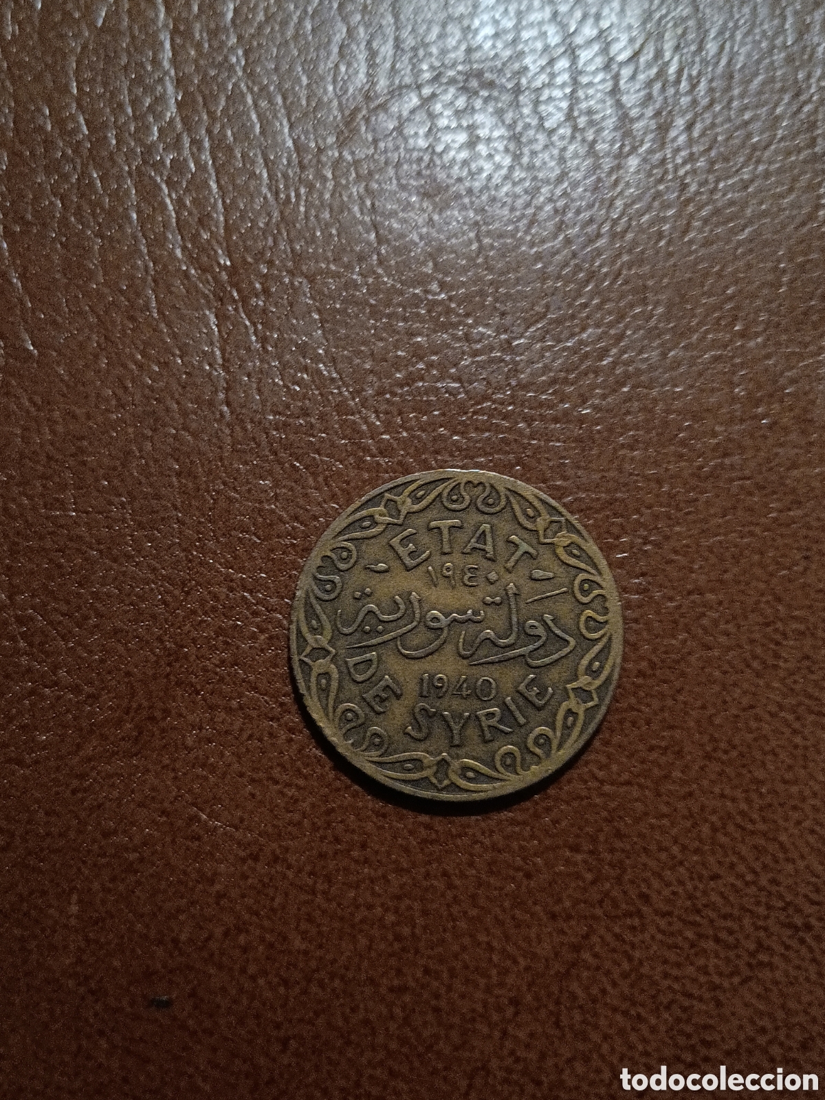 Monedas antiguas de Asia: 5 PIASTRAS 1940 - SIRIA