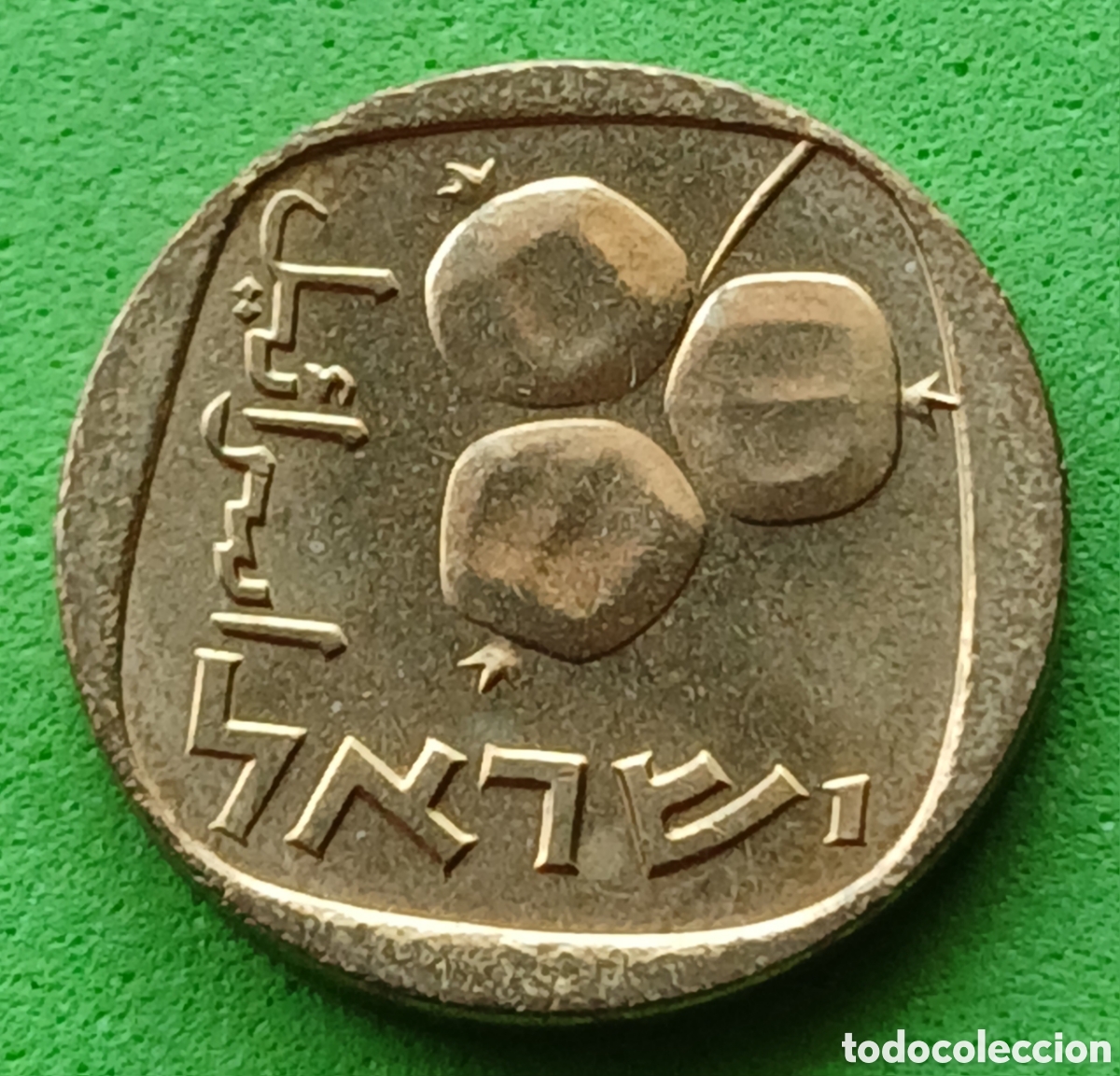 Monedas antiguas de Asia: Israel 5 agorot 1969 km#25