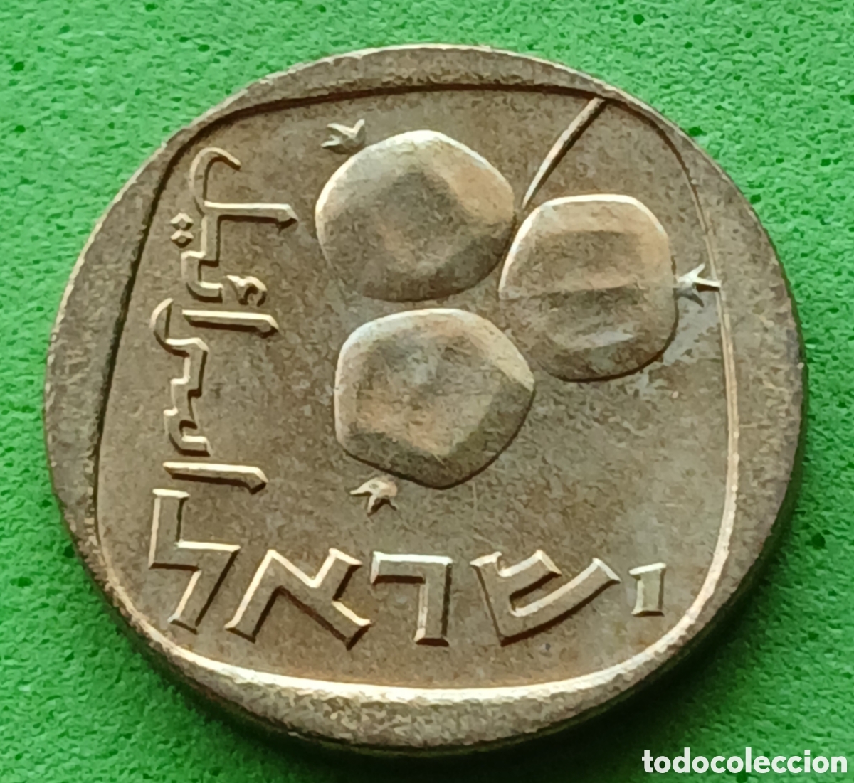 Monedas antiguas de Asia: Israel 5 agorot 1969 km#25