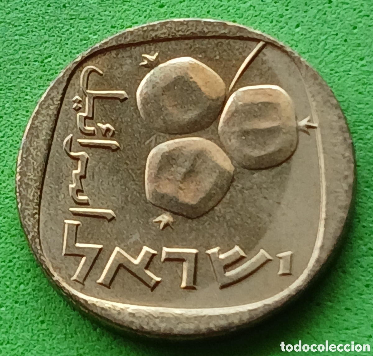 Monedas antiguas de Asia: Israel 5 agorot 1969 km#25