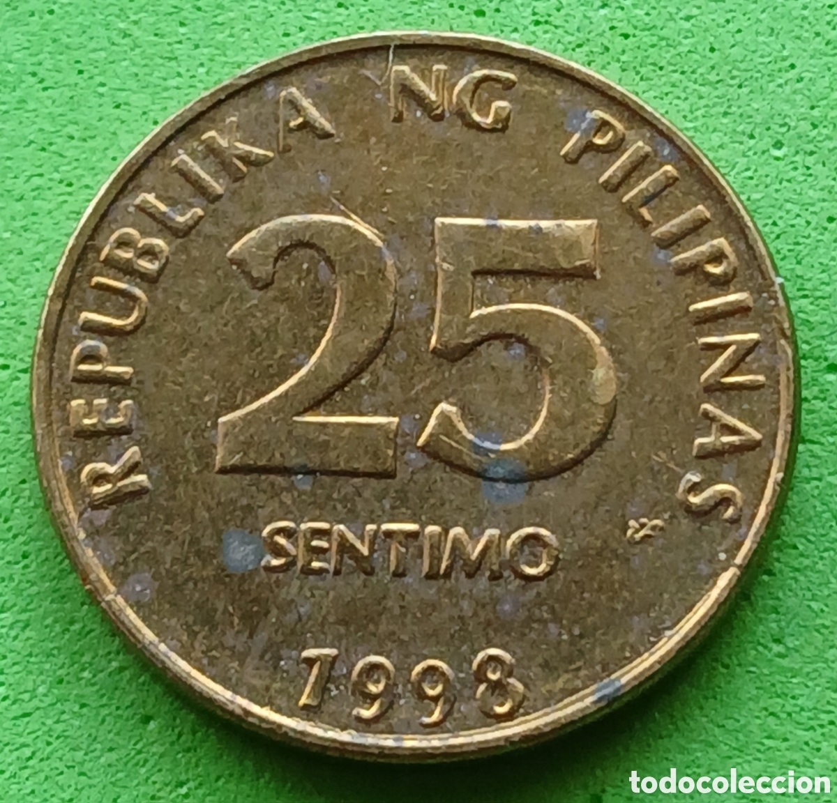 Monedas antiguas de Asia: Filipinas 25 c&eacute;ntimos 1998 km#271