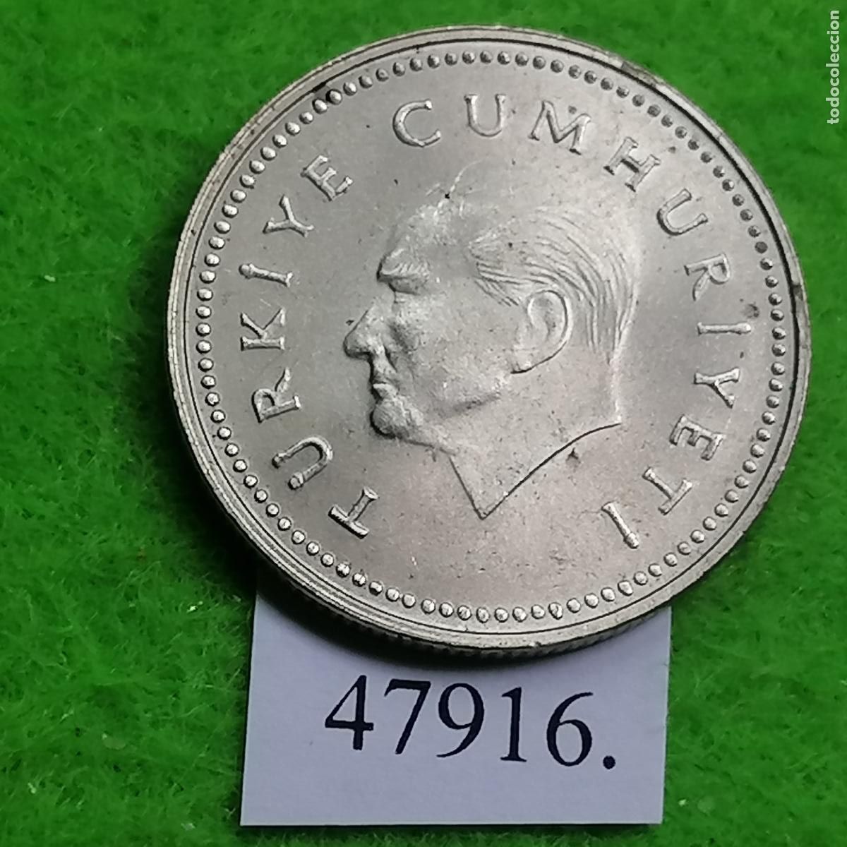 Monedas antiguas de Asia: Turquia 1000 liras 1993, Turk&iacute;a, T&uuml;rkiye