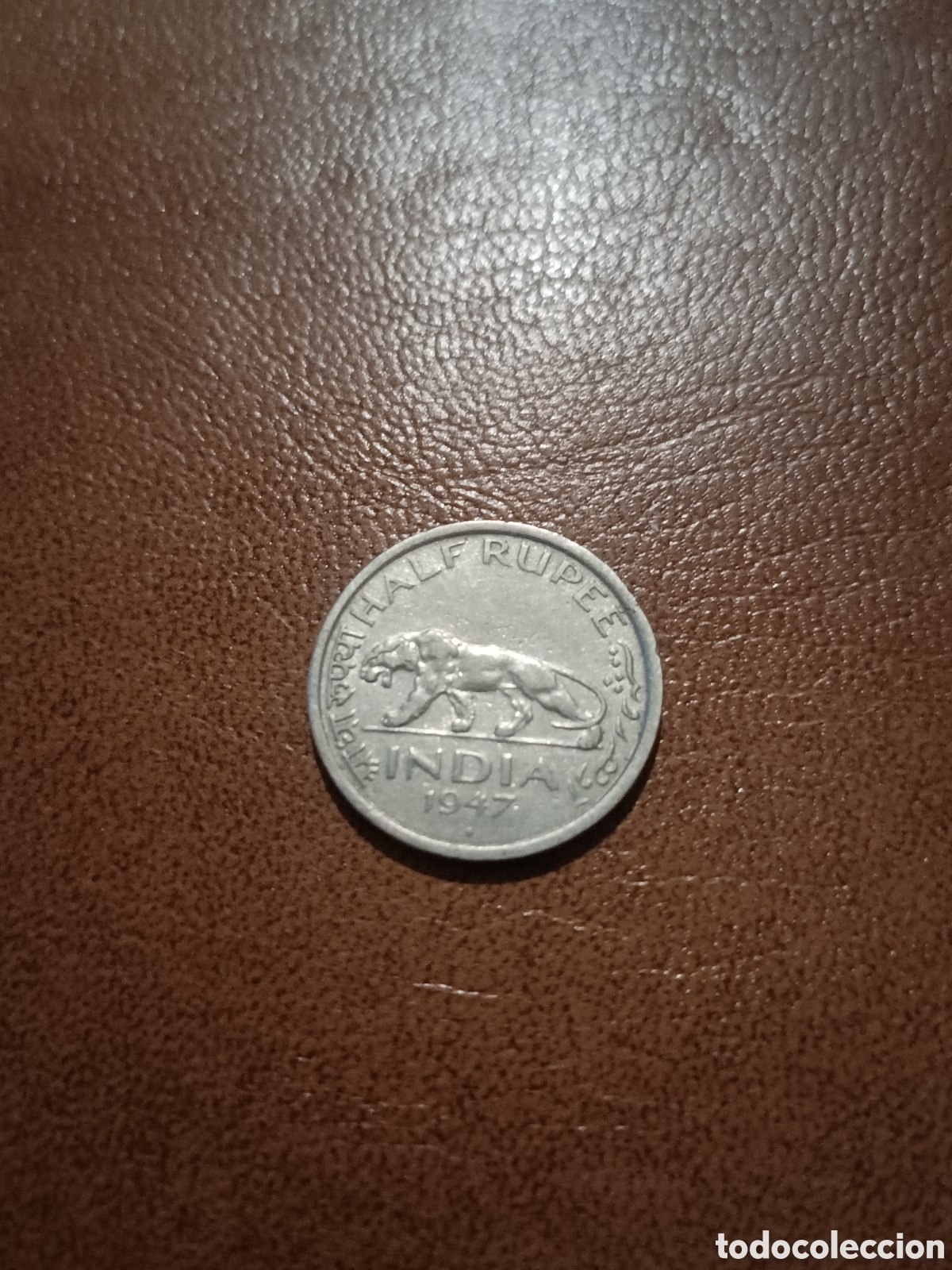 Monedas antiguas de Asia: 1/2 RUPIA HALF RUPPE 1947 - INDIA