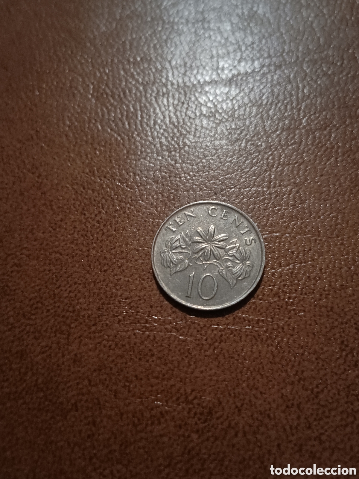 Monedas antiguas de Asia: 10 CENTIMOS 1987 - SINGAPUR