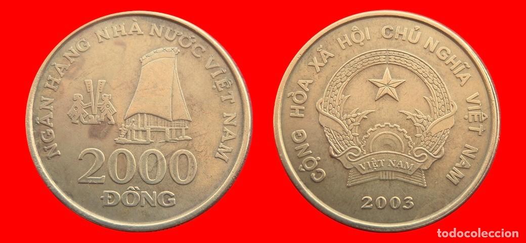 Monedas antiguas de Asia: 2000 DONG 2003 VIETNAM-152004