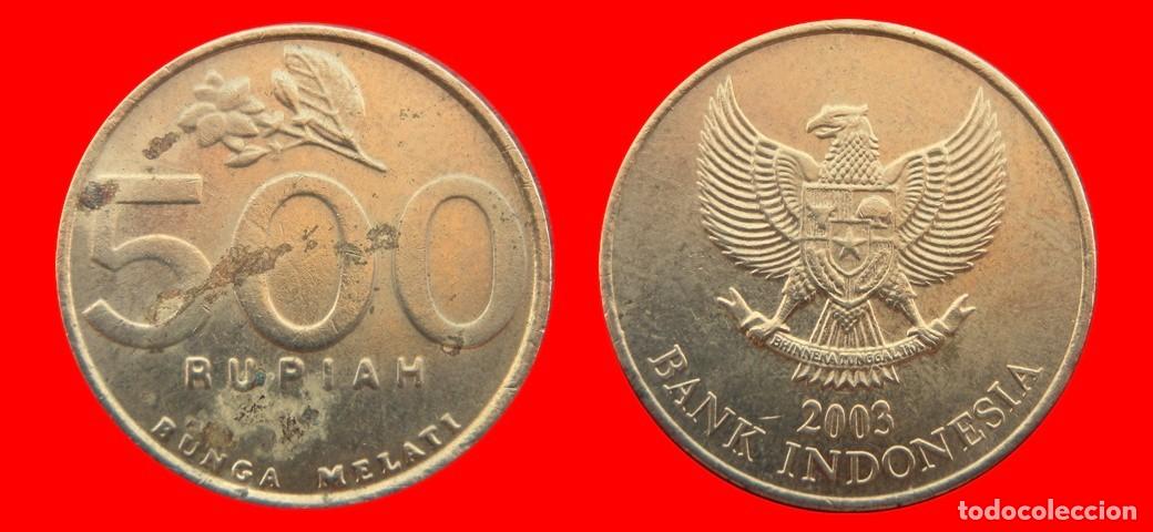 Monedas antiguas de Asia: 500 RUPIAS 2003 INDONESIA-152052