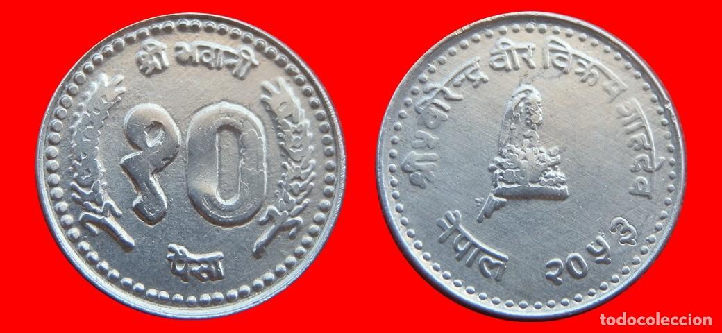 Monedas antiguas de Asia: 10 PAISA 1996 NEPAL-152063