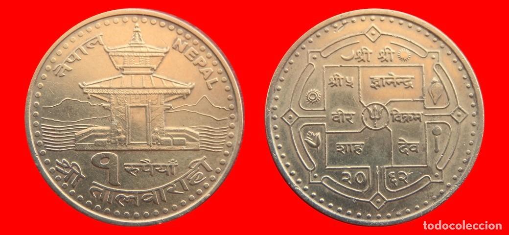 Monedas antiguas de Asia: 1 RUPIA 2005 NEPAL-152064