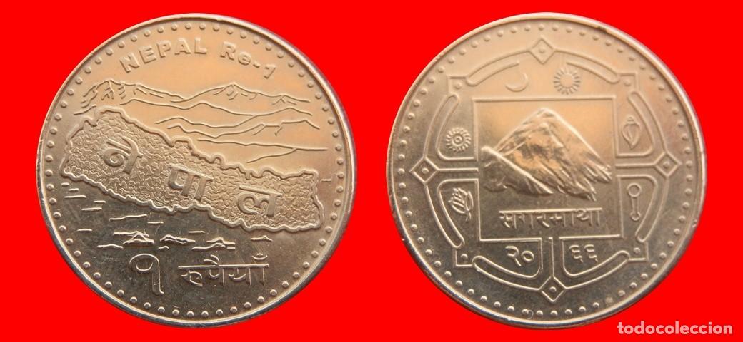 Monedas antiguas de Asia: 1 RUPIA 2009 NEPAL-152066