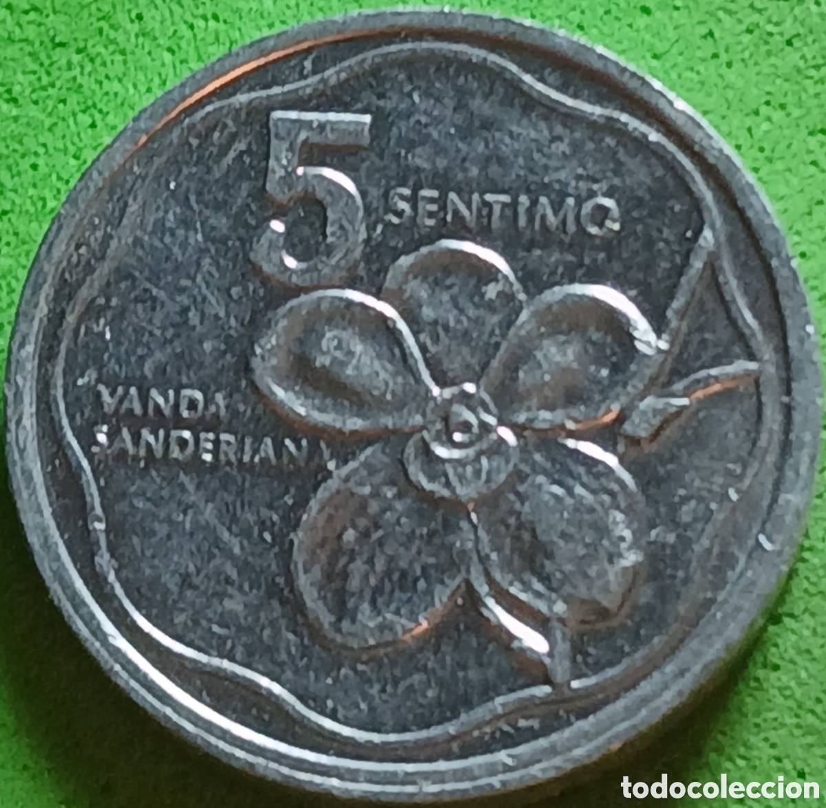 Monedas antiguas de Asia: Filipinas 5 c&eacute;ntimos 1990 km#239