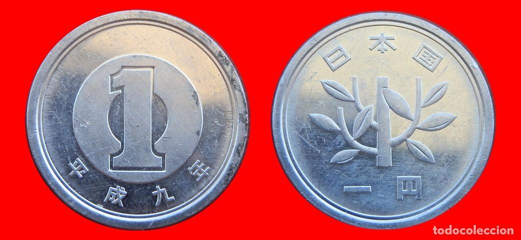 Monedas antiguas de Asia: 1 YEN 1997 JAPON-152071