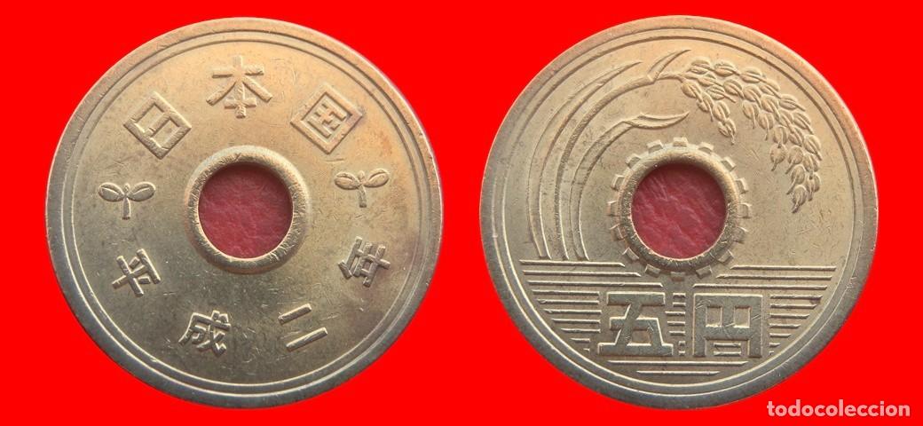 Monedas antiguas de Asia: 5 YEN 1990 JAPON-152074