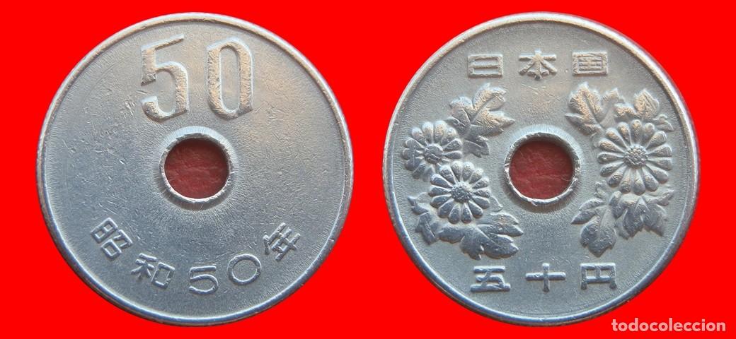 Monedas antiguas de Asia: 50 YEN 1975 JAPON-152078