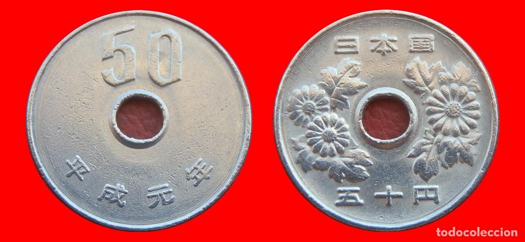 Monedas antiguas de Asia: 50 YEN 1989 JAPON-152081