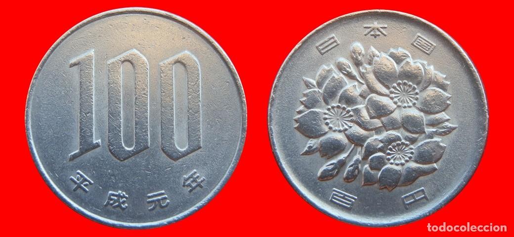 Monedas antiguas de Asia: 100 YEN 1989 JAPON-152086