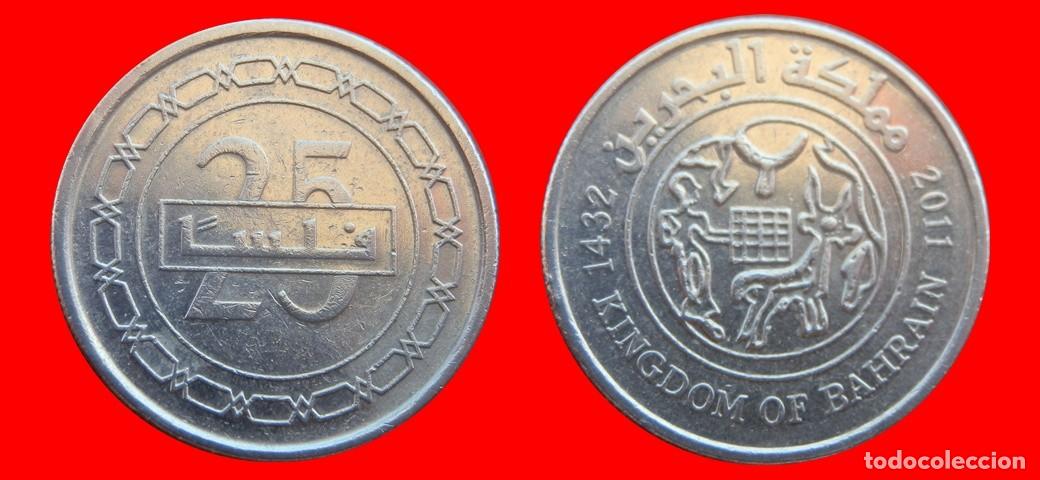 Monedas antiguas de Asia: 25 FILS 2011 BAREIN BHAREIN BHARAIN-152094