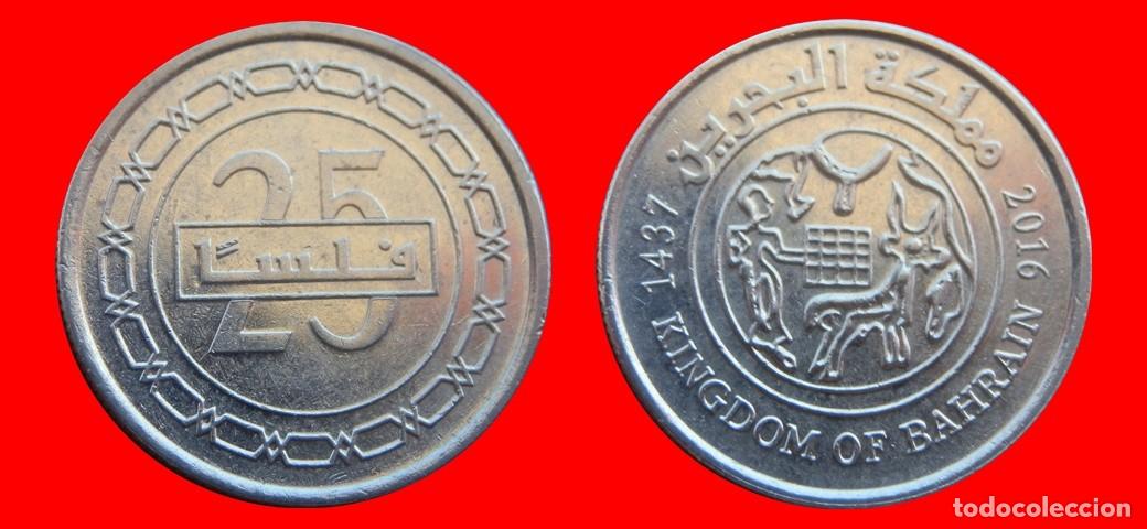 Monedas antiguas de Asia: 25 FILS 2016 BAREIN BHAREIN BHARAIN-152097