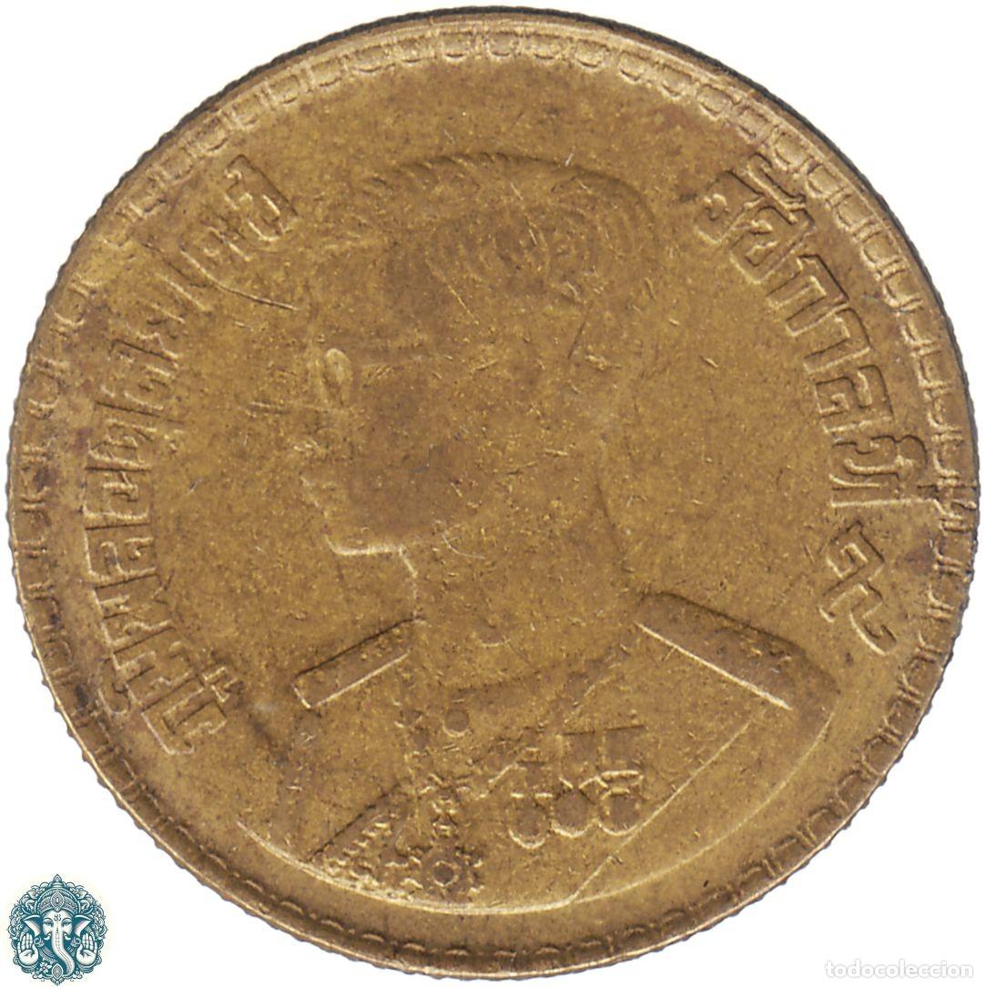 Monedas antiguas de Asia: TAILANDIA 50 Satang 2500 ๒๕๐๐ (1957) Rama IX Y#81 THAILANDIA