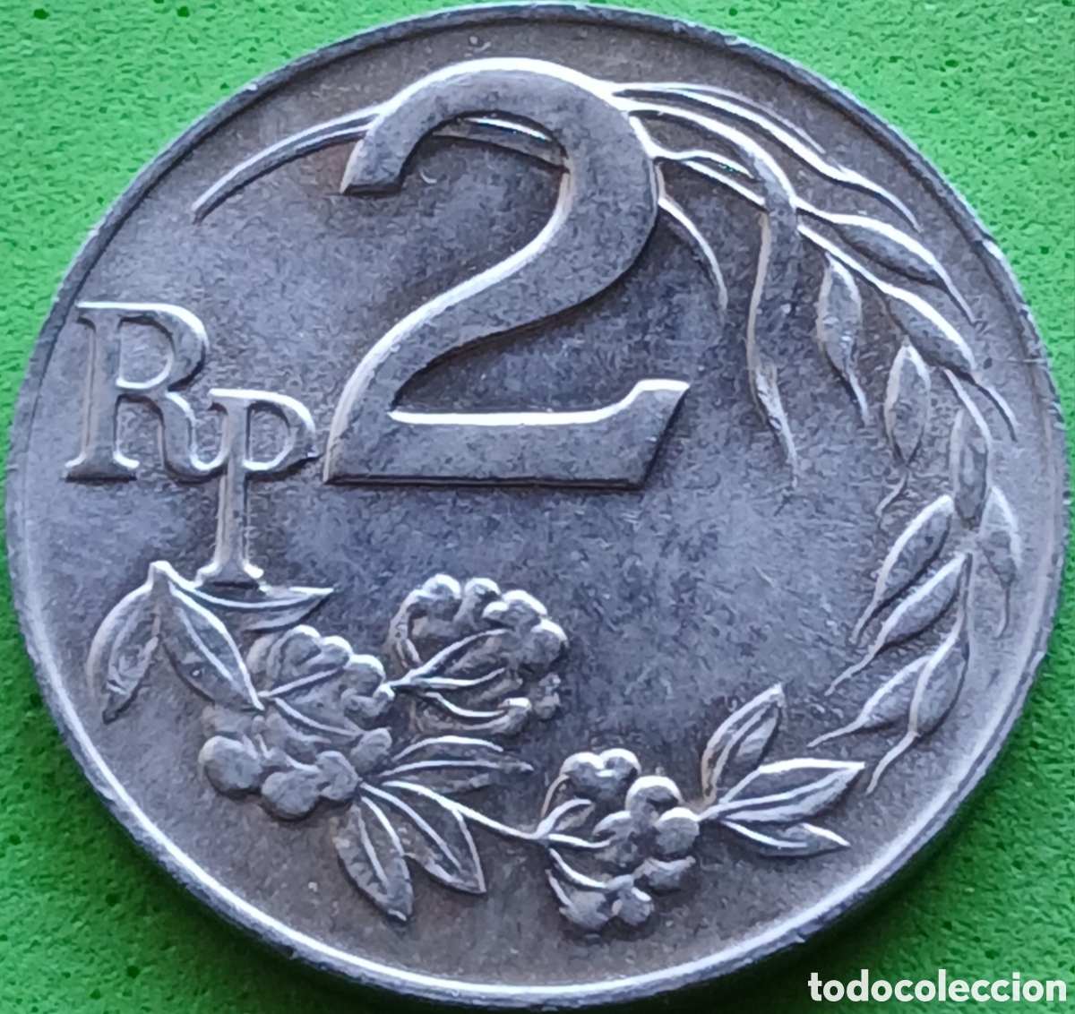 Monedas antiguas de Asia: Indonesia 2 rupias 1970 km#21