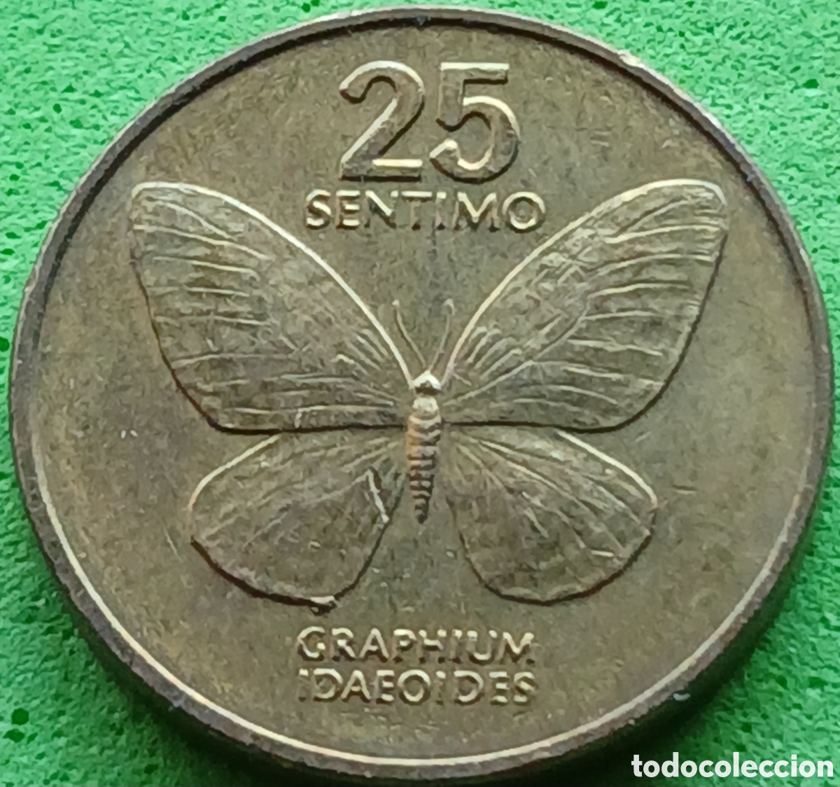 Monedas antiguas de Asia: Filipinas 25 c&eacute;ntimos 1994 km#241.2