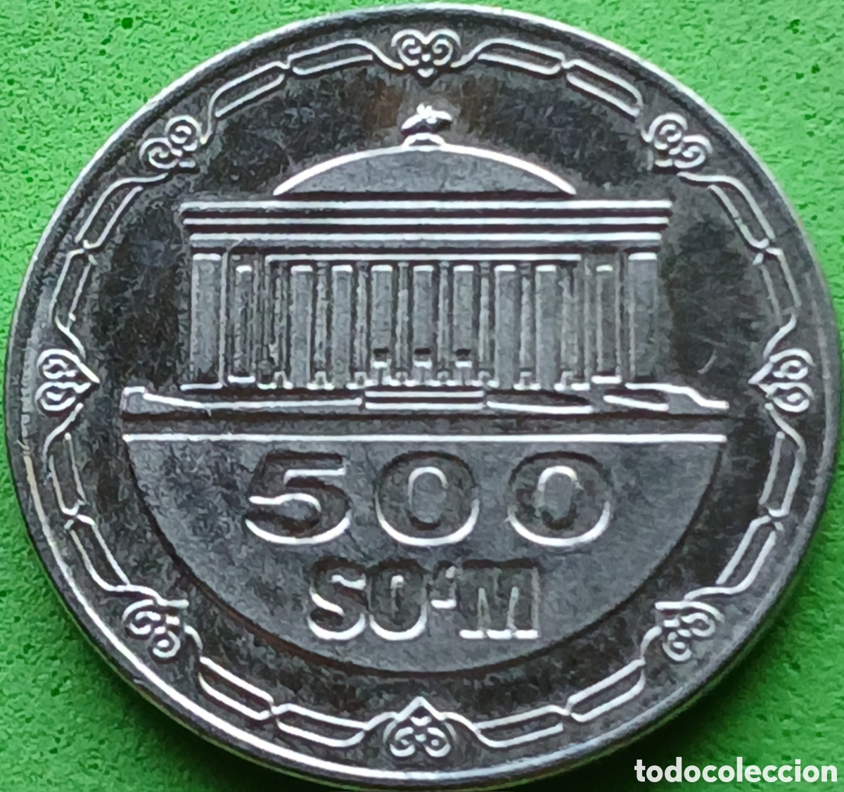 Monedas antiguas de Asia: Uzbekist&aacute;n 500 so'm 2018 UC#4