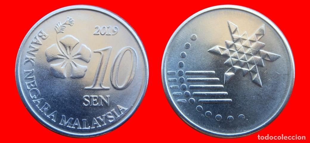 Monedas antiguas de Asia: 10 SEN 2019 MALASIA-152157