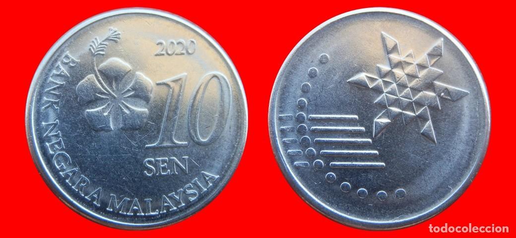 Monedas antiguas de Asia: 10 SEN 2020 MALASIA-152158