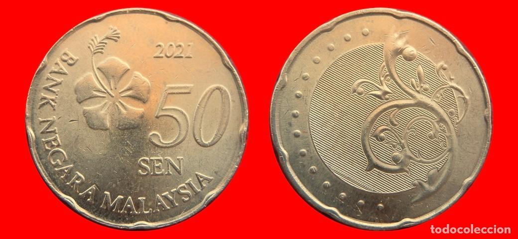 Monedas antiguas de Asia: 50 SEN 2021 MALASIA-152170