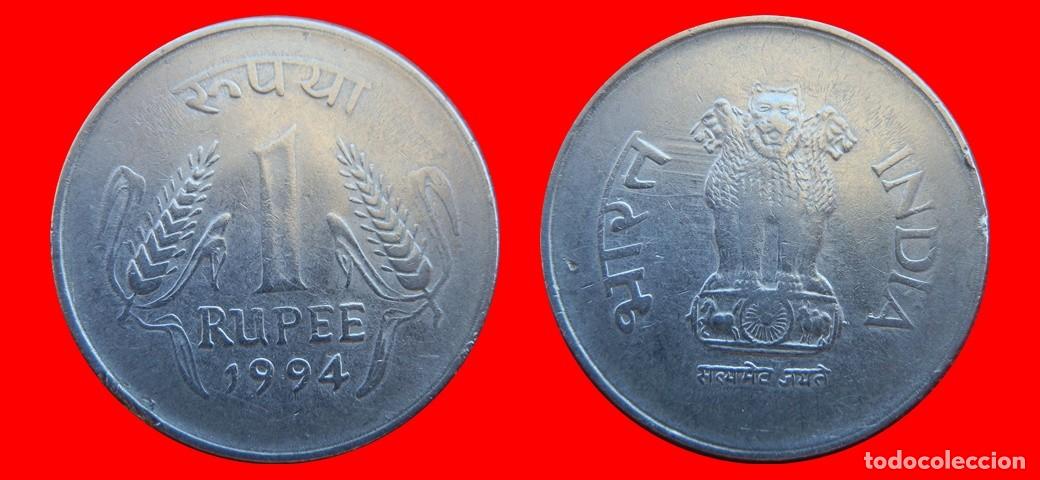 Monedas antiguas de Asia: 1 RUPIA 1994 INDIA-152206