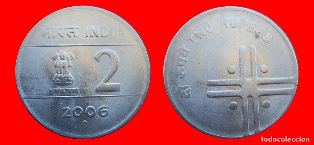 Monedas antiguas de Asia: 2 RUPIAS 2006 INDIA-152210