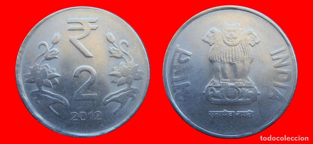 Monedas antiguas de Asia: 2 RUPIAS 2012 INDIA-152214