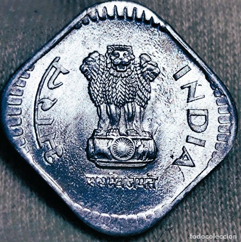 Monete antiche di Asia: India &ndash; 5 Paise 1987 &ndash; Sin Circular &ndash;Lote 2407