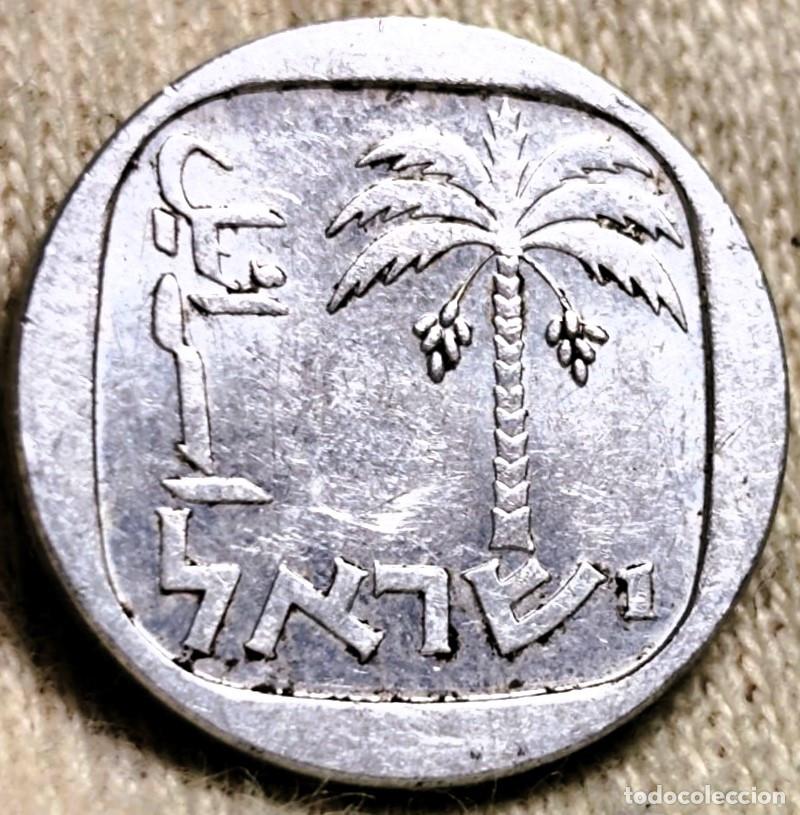 Monete antiche di Asia: Israel &ndash; 1 Nuevo Agora 1980 &ndash; Moneda Circulada Lote 2403