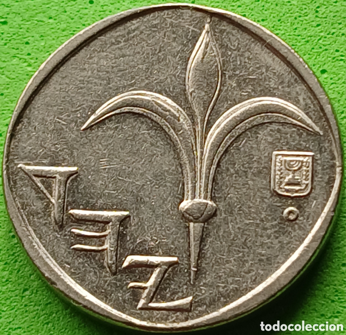 Monedas antiguas de Asia: Israel 1 nuevo shequel 1997 km#160a