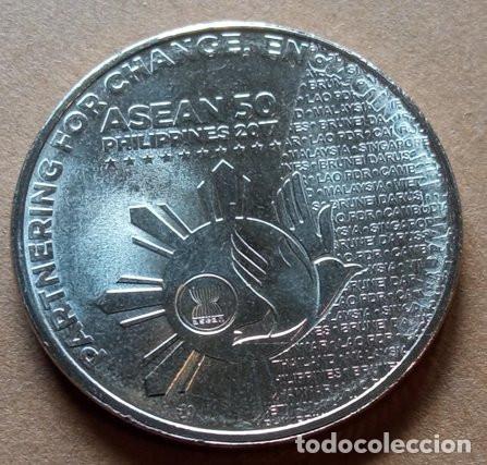 Monedas antiguas de Asia: FILIPINAS - 1 PISO 2017 - PRESIDENCIA DE LA ASEAN