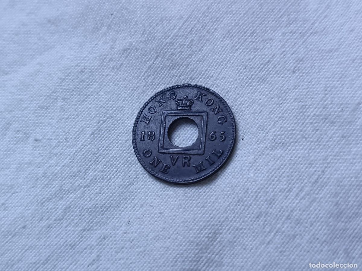 Alte M&uuml;nzen aus Asien: ME7, Antigua Moneda Extranjera, Hong Kong, 1865