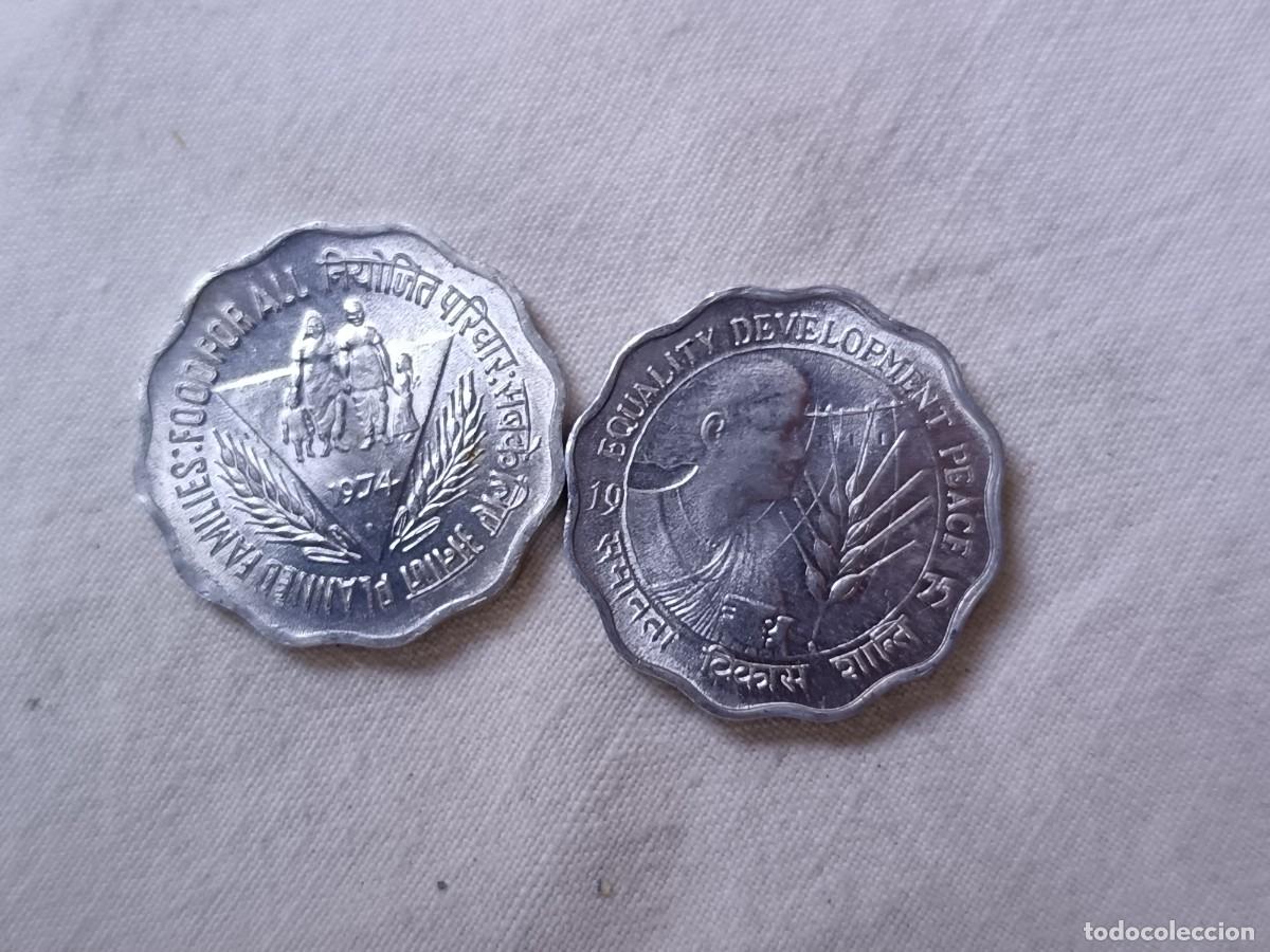Monete antiche di Asia: LE50, Lote de Antiguas Monedas Extranjeras, India Continental, S/C, varios a&ntilde;os