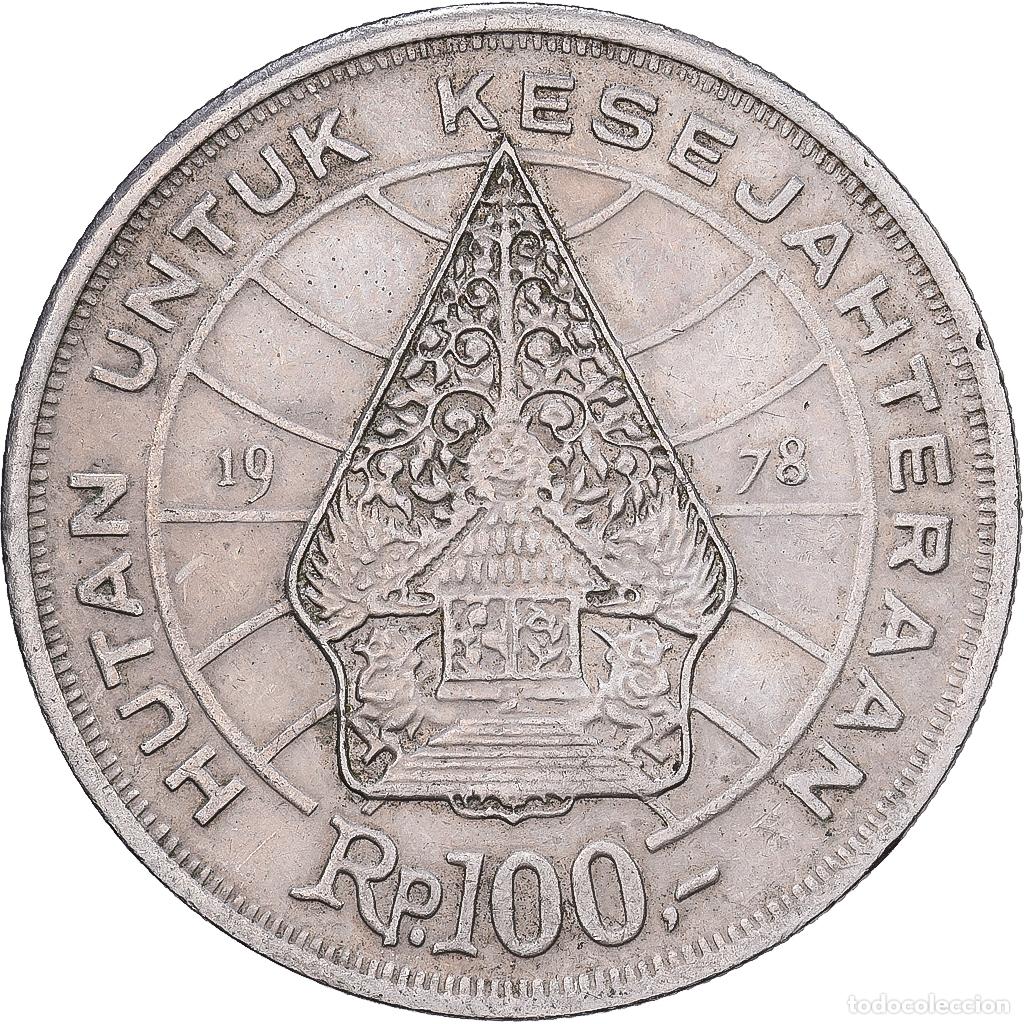 Monedas antiguas de Asia: [#1513503] Indonesia, 100 Rupiah, 1978, Cobre - n&iacute;quel, MBC, KM:42