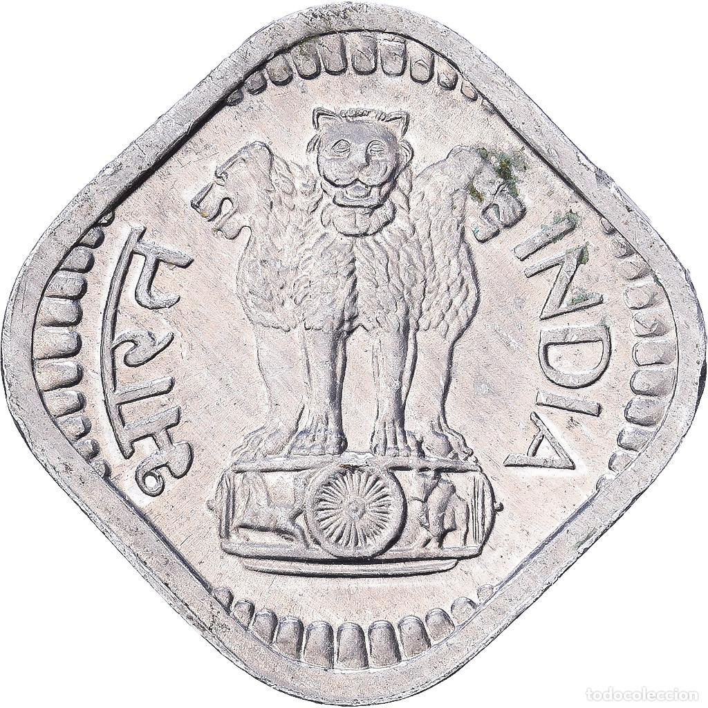 Monedas antiguas de Asia: [#1513566] India, 5 Paise, 1971, Aluminio, BC+, KM:18.2